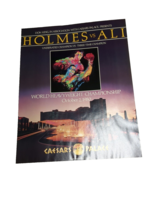 Original October 2, 1980 Holmes vs Ali 22x28 ON-SITE Caesars Palace Poster VGC!! - £136.68 GBP