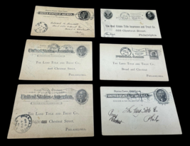 Antique Land Title Trust Payments 1900s Original Postal Cards Lot Histor... - $332.78 MXN