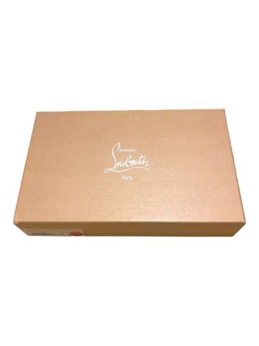 Primary image for Christian Louboutin Empty Shoe Box Storage Gift Set Tissue Paper 13.75”x8.5”x3”