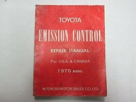 1976 Toyota Emission Control Repair Manual P/N 98135 FACTORY OEM BOOK *** - $24.99