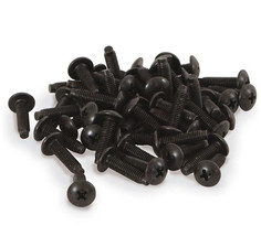 10-32 Cage/Server/Racking Screws Can Of 100Pcs Black - £31.62 GBP