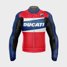 Men&#39;s Ducati R20 Motorcycle Racing Leather Jacket 2021 - Racers Arena - £135.25 GBP