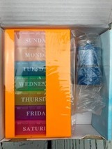 Weekly Pill Organizer 4 Times a Day Pill Organizer with Drawer Designed - £16.14 GBP
