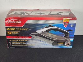 Sunbeam AERO Ceramic Soleplate Iron 5x Steam Coverage Anti-Leak Digital - $24.70