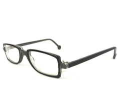 Vintage la Eyeworks Eyeglasses Frames DEXTER 788 Shiny Black Gray 45-20-135 - £52.03 GBP