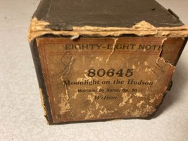 Vtg 88 Note 80645 Moonlight On The Hudson Wilson Piano Roll - £7.71 GBP