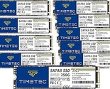 Timetec 256GBx10 (10 Pack) SSD 3D NAND SATA III 6Gb/s M.2 2280 NGFF Read... - $353.99