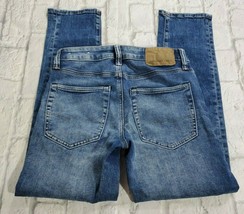 American Eagle Jeans 26x28 Mens Medium Wash Low Rise Slim Straight Denim - £21.91 GBP
