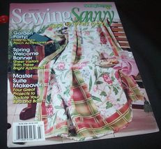 Sewing Savvy, March 2002 - £3.96 GBP