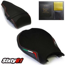 Ducati 848 1098 1198 Seat Covers with Gel 2008-2013 Luimoto Front Rear Suede - £331.90 GBP