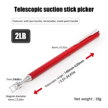 Telescopic Magnetic Pick-up Tools Portable With LED Light Suck  Nut Bolt... - $35.87