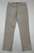 Chaps Light Beige Coastland Wash Chino Pants Men Size 34 (Measure 32x32) - $12.94
