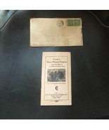 1941 1909 LEWIS 9# ROTARY ENGINE TULSA OKLAHOMA DEMOCRAT BROCHURE PAMPHL... - £59.86 GBP