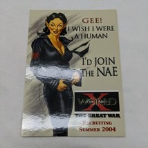 2003 Xworld: The Great War 2004 Pandahead Productions Postcard - £14.00 GBP