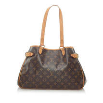 Louis Vuitton Monogram Batignolles Horizontal Tote Shoulder Bag Brown - £1,942.82 GBP
