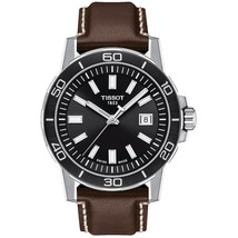Tissot Men&#39;s Supersport Black Dial Watch - T1256101605100 - £211.34 GBP
