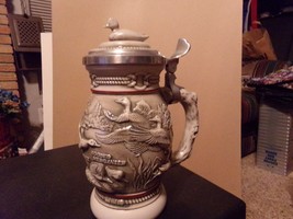 Avon Lidded Stein "Ducks of the American Wilderness" 1988 Beautiful DUCK Stein - $34.65