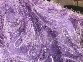 Purple Halter Neck Sequin Tops Women Custom Size Sleeveless Sequined Party Top image 4