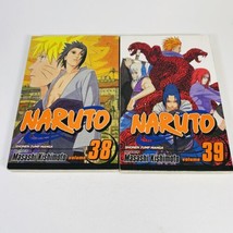Naruto Manga Volume 38 &amp; 39 By Masashi Kishimoto Shonen Jump 1st Printin... - £11.04 GBP