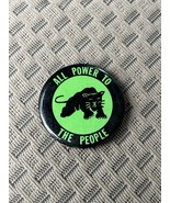 BLACK PANTHER PARTY (BPP) 60-70’s PIN BACK BADGE All Power To The People... - $296.99