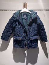 Boys Quilted Jacket With Hood Age 4 Yrs From Joules  - £9.14 GBP