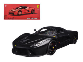 Ferrari LaFerrari F70 Matt Black Signature Series 1/18 Diecast Car Bburago - £69.98 GBP