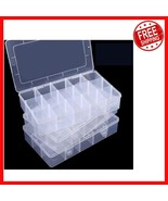 Large Clear Storage Organizer for Arts &amp; Crafts - 15 Compartments, 3 Pack - $667.04 MXN