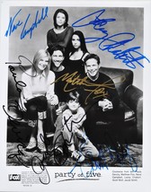 Party Of Five Cast Signed Photo X6- Lacey Chabert, Scott Wolf, Neve Campbell w/C - £342.92 GBP