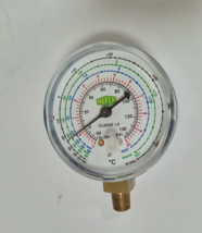 REFCO M2-250-DS-CLIM Pressure Gauges  1/8&quot; R507/R404A/R134a  Blue Steel ... - $62.01