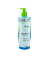Bioderma Sebium Purifying &amp; Cleansing Foaming Gel W/Pump 500 ml Oily Skin - £16.55 GBP