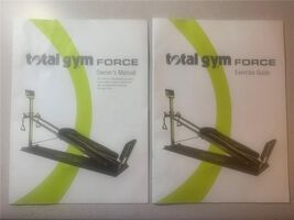 Total Gym Force Manual and Exercise Guide - $6.64