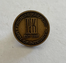 Promise Keepers Men Of Integrity Pin PK EST 1990 - $15.00