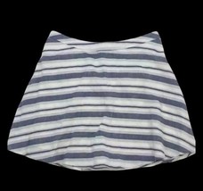 Phanuel blue and white circle skater skirt Women’s Size L Large - $18.61