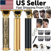 Professional Hair Clippers Trimmer Cutting Beard Cordless Barber Shaving Machine - £10.32 GBP