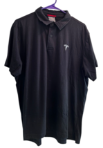 Tesla Motors Blk Golf Mens Short Sleeve Corporate Polo Shirt Embroidered... - $23.75