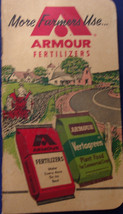 Vintage Armour Fertilizer Gift Pocket Notebook 1960 - £2.99 GBP