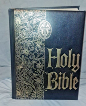 Vintage Holy Bible Red Letter Clarified Reference Edition 1968 Royal Publishers  - £25.84 GBP