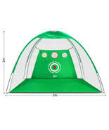 Green 3 meters PGM Golf Hitting Practice Net , Portable Cutting Batting ... - $1,937.36 MXN
