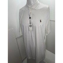 Polo Ralph Lauren Men Polo Shirt White Short Sleeve XXL 2XL New NWT**Defect** - £27.67 GBP