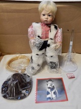 The Ashton Drake Galleries Doll Little Buckaroo Porcelain 14&quot; We Wild We... - $48.99