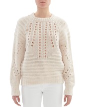 IRO Women&#39;s Kanna Openwork Sweater L B4HP - £119.43 GBP