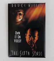 Vintage The Sixth Sense Bruce Willis VHS Promo Pin Button - $8.75 CAD