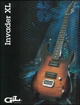G&amp;L Invader XL series electric guitar ad 2005 advertisement 8 x 11 print - £3.31 GBP