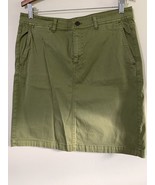 Pendleton Originals Skirt Women’s Size 10 Green Soft Denim Pockets - $25.45 CAD