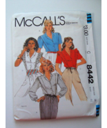 McCall&#39;s Vintage Pattern 8442 Size 18 Uncut Blouse (Bust 40&quot;/waist 32&quot;/h... - $12.34 CAD