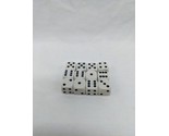 Lot of (12) Black And White 1/2&quot; Dice - £15.65 GBP