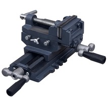 Manually Operated Cross Slide Drill Press Vice 70 mm - £42.30 GBP