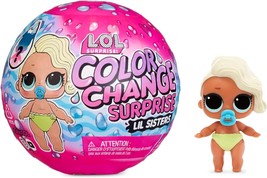 L.O.L. Surprise! Color Change Lil Sisters with 5 Surprises - $9.46