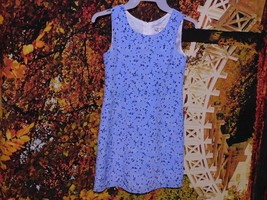 GIRLS SLEEVELESS FLORAL DRESS WITH A LINING BY MY MICHELLE / SIZE 8 - $7.98