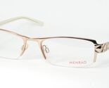 Occhiali Da Sole Menrad Mod 13102 1174 Rosa Oro Lucido Montatura 51-18-1... - $85.54